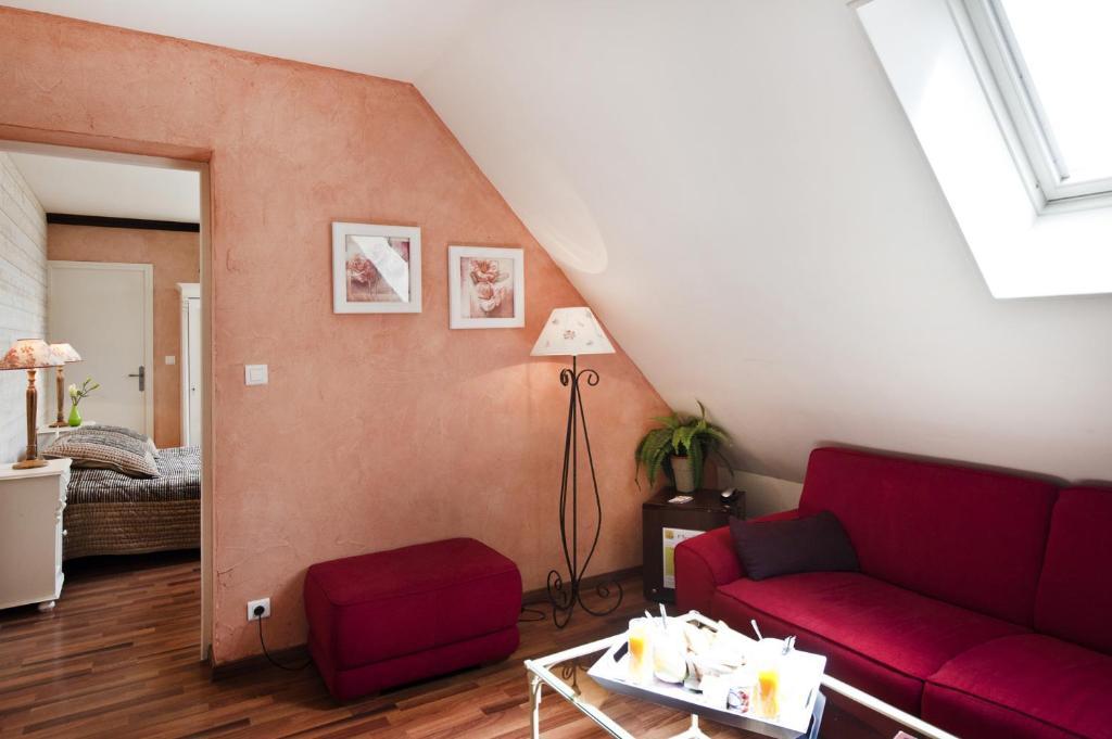 Logis Le Quai Fleuri Hotel Les Villages Voveens Værelse billede